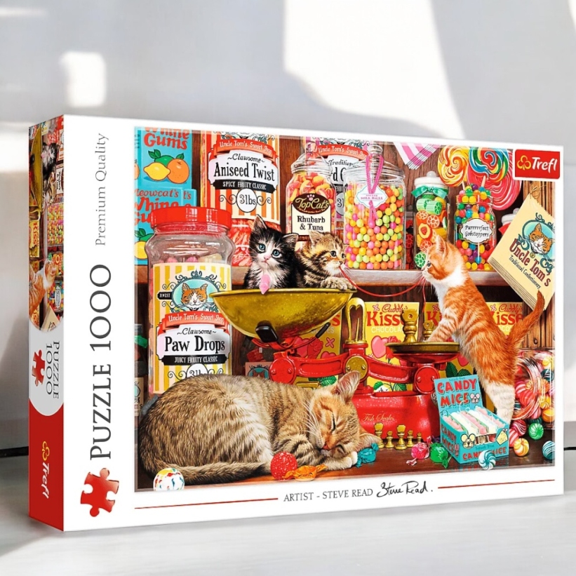 Puzzle 1000 Piese Bonbons De Chat