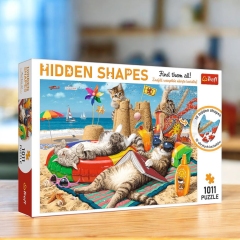 PUZZLE PIESE X CAT RELAXATION HIDDEN PIECES ()