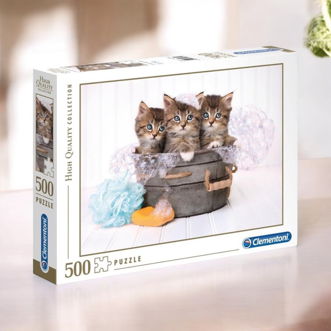 PUZZLE PIESE X KITTENS & SOAP ()